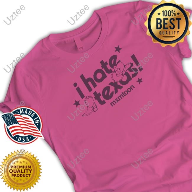 Mxmtoon Store I Hate Texas Runner's Club Shirt