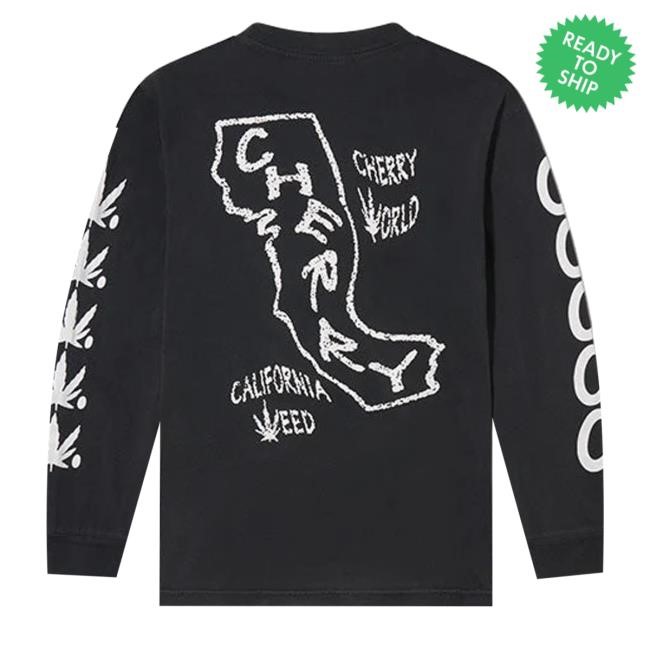 Cherryworld Apparel California Weed Hoodie
