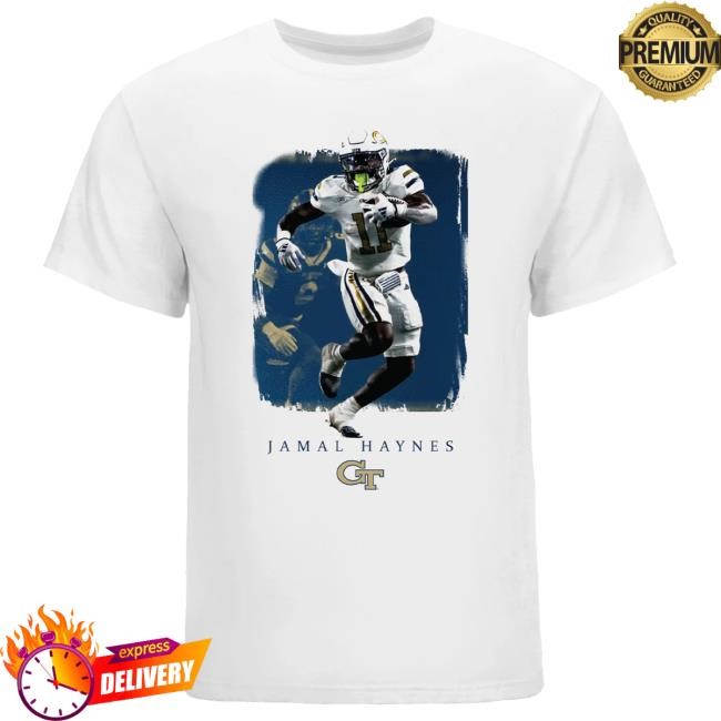 Trending Ramblinwreck Store Merch Georgia Tech Yellow Jackets Football Student Athlete Spotlight T-Shirt #11 Jamal Haynes T-Shirt