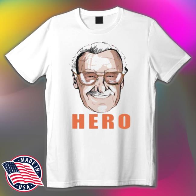 Hero Stan Lee Fanart Tee Shirt Hero Stan Lee Fanart Long Sleeve Shirt