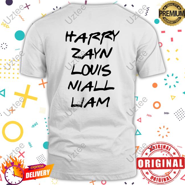 Harry Zayn Louis Niall Liam Official Shirt Ig Jamalsworld