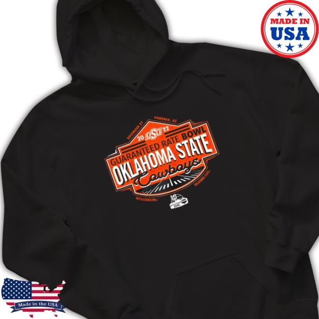 Phoenix Guaranteed Rate Bowl 2022 Oklahoma State Cowboys Logo T-Shirt
