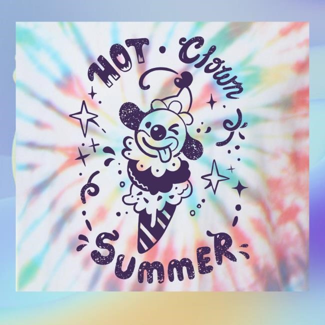 Hot Clown Summer Tie Dye T-Shirt