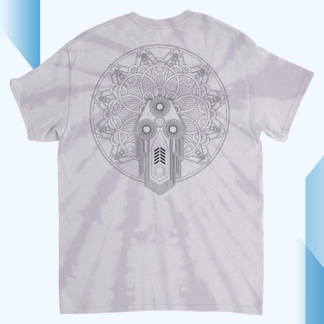 Official Rise Records Merch Eidola Mask Tie Dye Sweatshirt