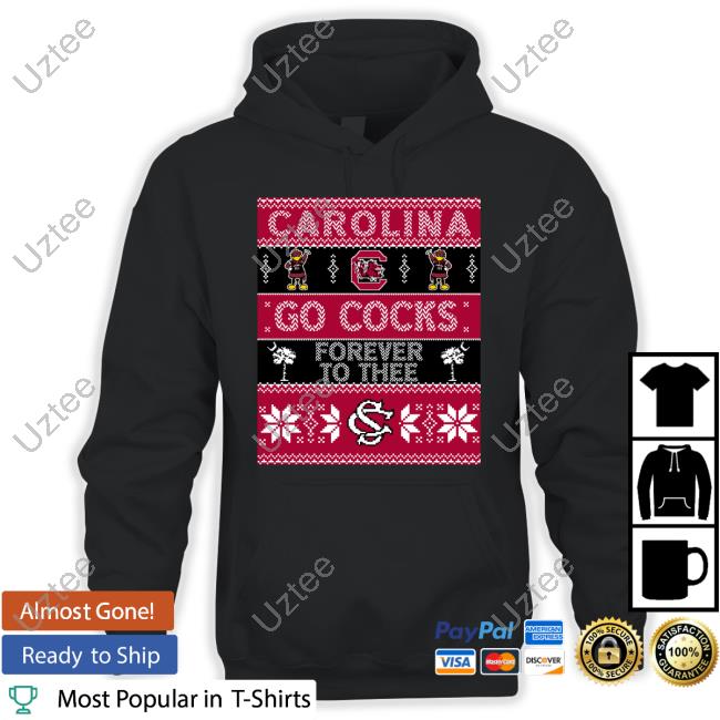 Carolina Go Cocks Forever To Thee South Carolina Christmas Official Shirt
