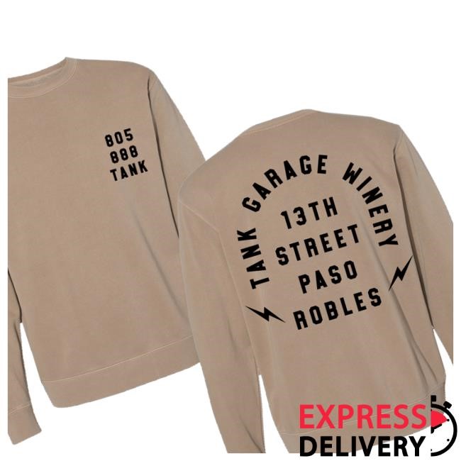 Tank Garage Winery 805 888 Hoodie