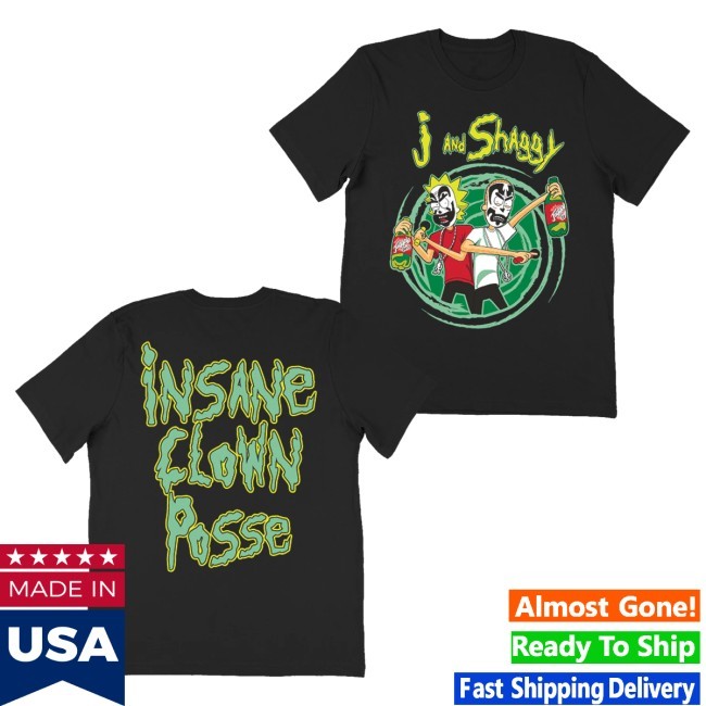 Insane Clown Posse Merch Get Shwifty Hooded Sweatshirt