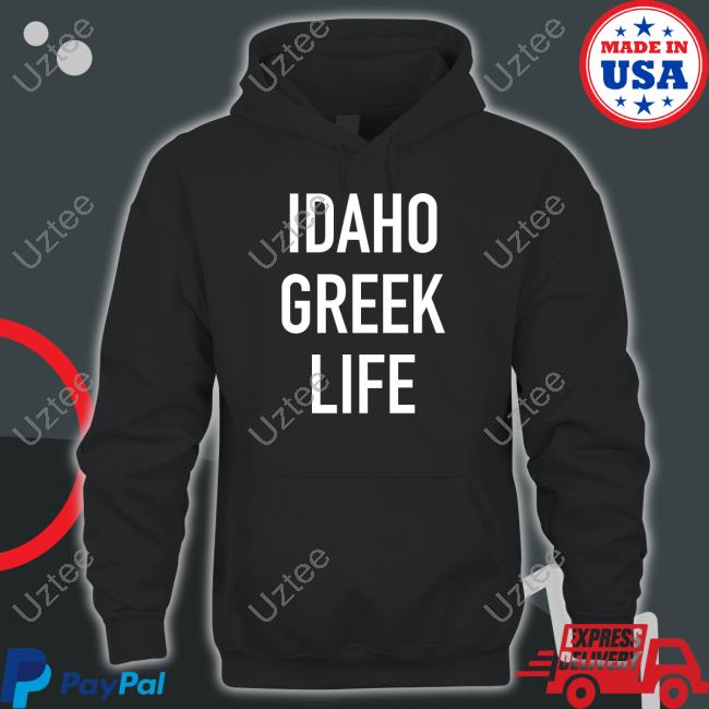 Idaho Basketball Idaho Greek Life Hooded Sweatshirt University Of Idaho