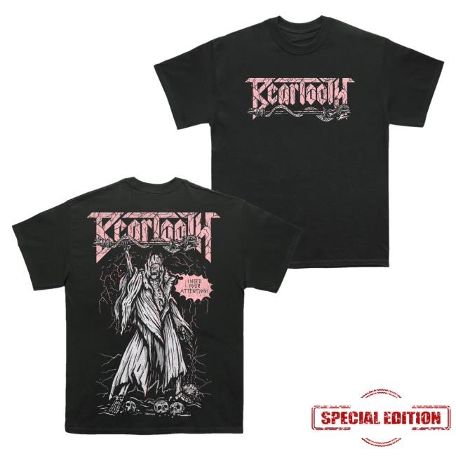Official Beartooth Store Merch Barry Comics Tee Shirt