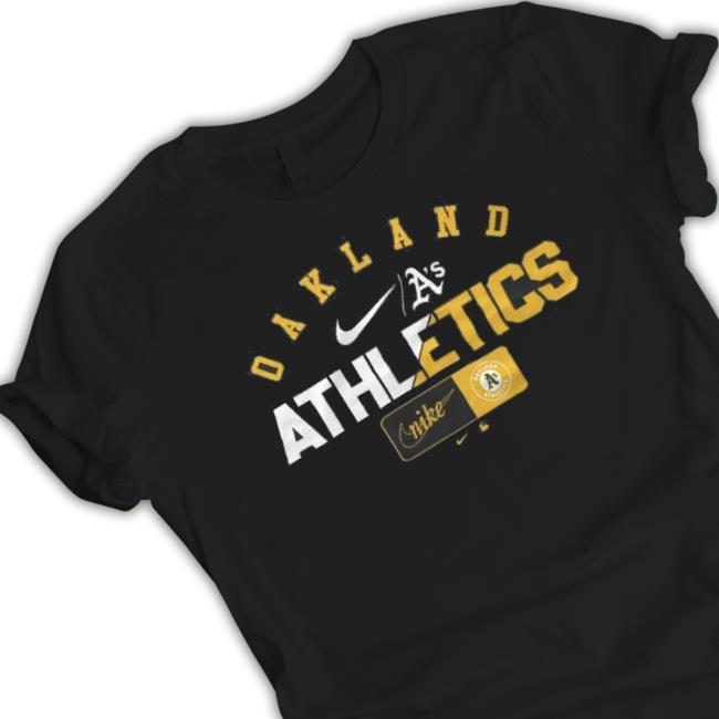 Oakland Athletics Slash Logo Team Shirt Oakland Athletics Slash Logo Team Shirt