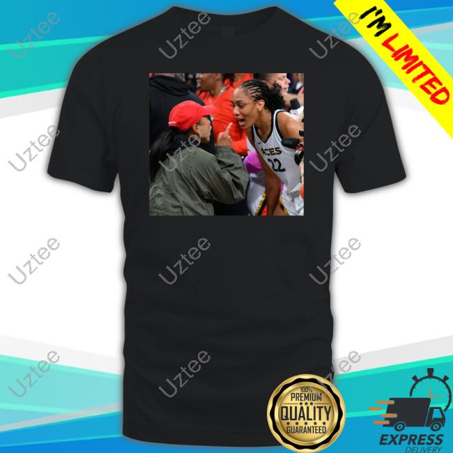 Ariivory Dawn Staley A’Ja Wilson & Anxiety Tee Shirt
