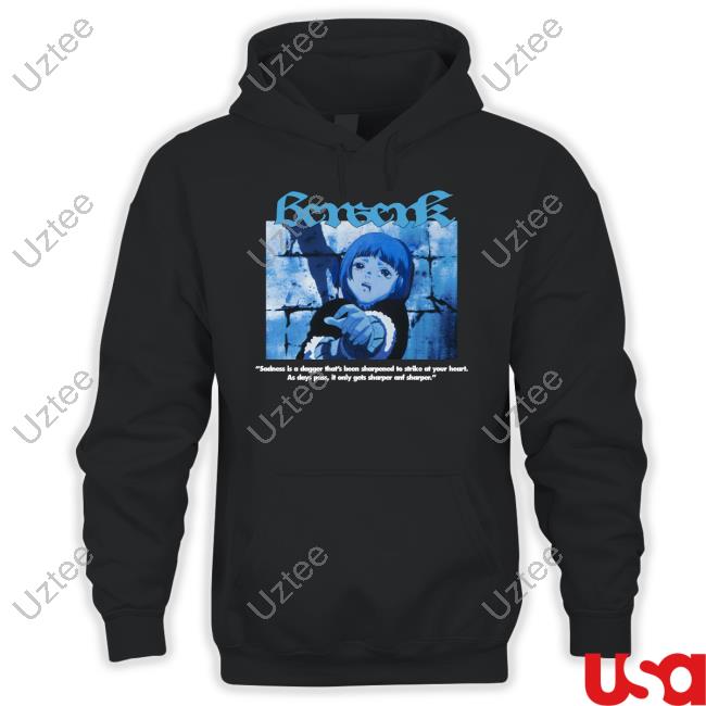 Findsleeptees Benwerk Sadness Is A Dagger That's Been Sharpened To Strike At Your Heart Shirt
