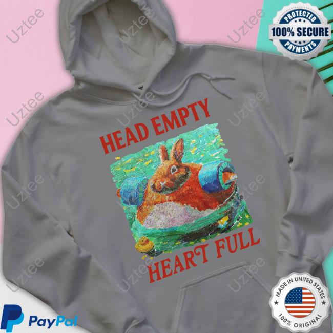 Head Empty Heart Full Rabbit T-Shirts