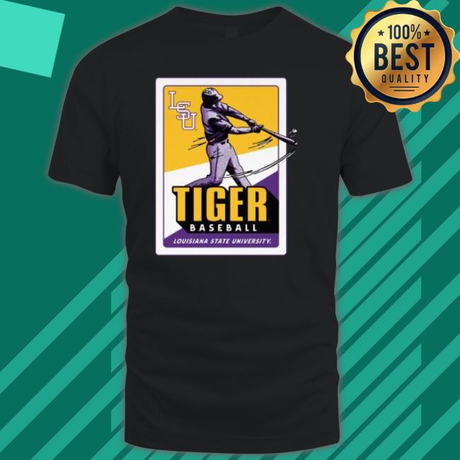 Lsu Baseball Card Pocket shirt