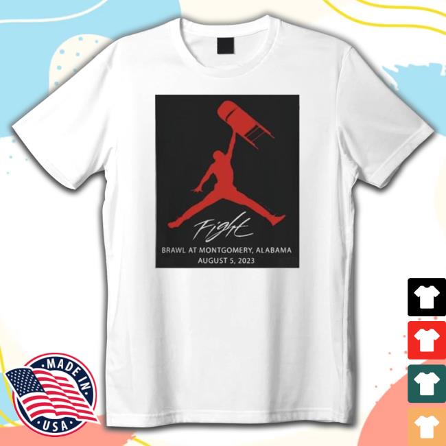 Fight Brawl At Montgomery Alabama August 5 2023 T-Shirt