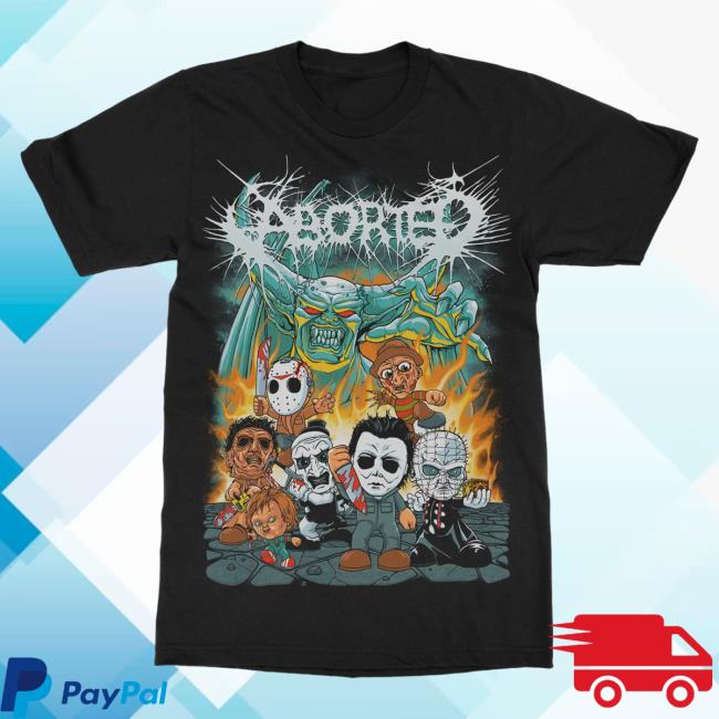 Official Indie Merch Store Shop Aborted "Disney Macabre" Popover Shirt IndieMerchStore