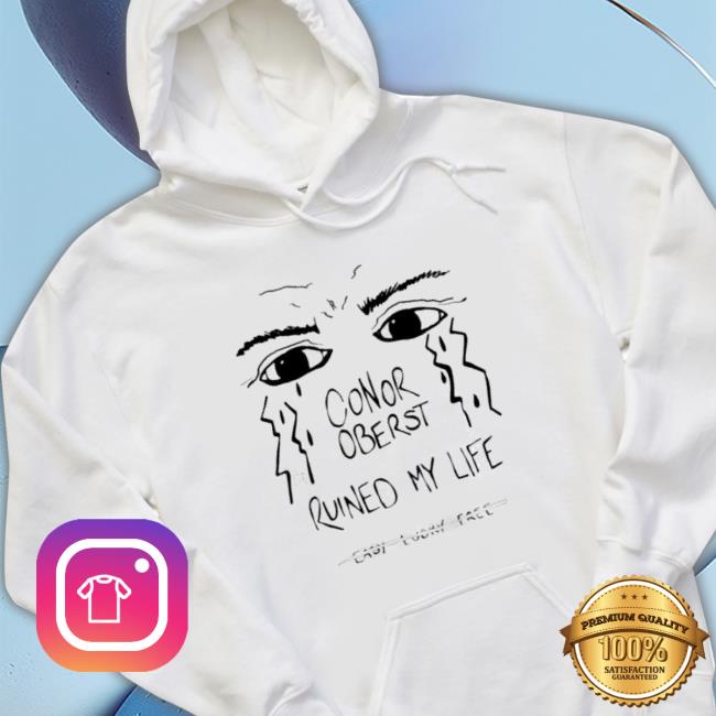 Conor Oberst Ruined My Life Hooded Sweatshirt