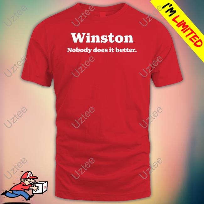 Cornbread Cowboi Wearing Winston Nobody Does It Better T-Shirt