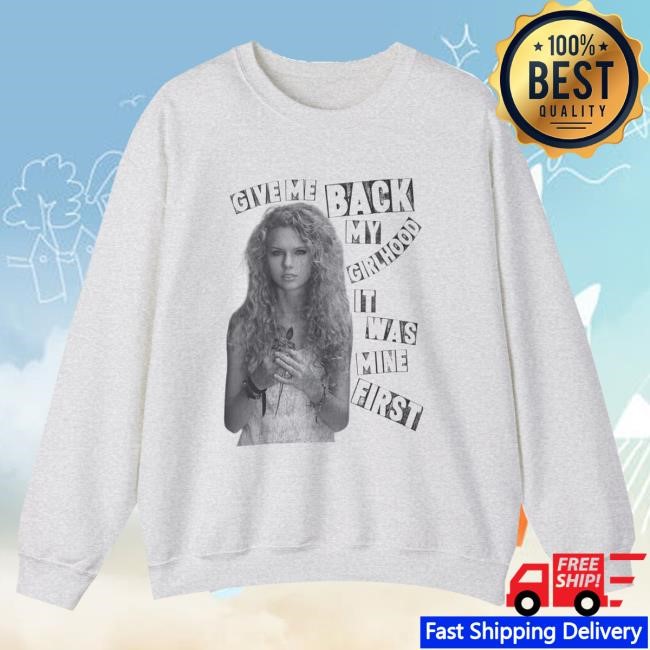 Rose Blush Studio Merch Give Me Back My Girlhood Sweatshirt