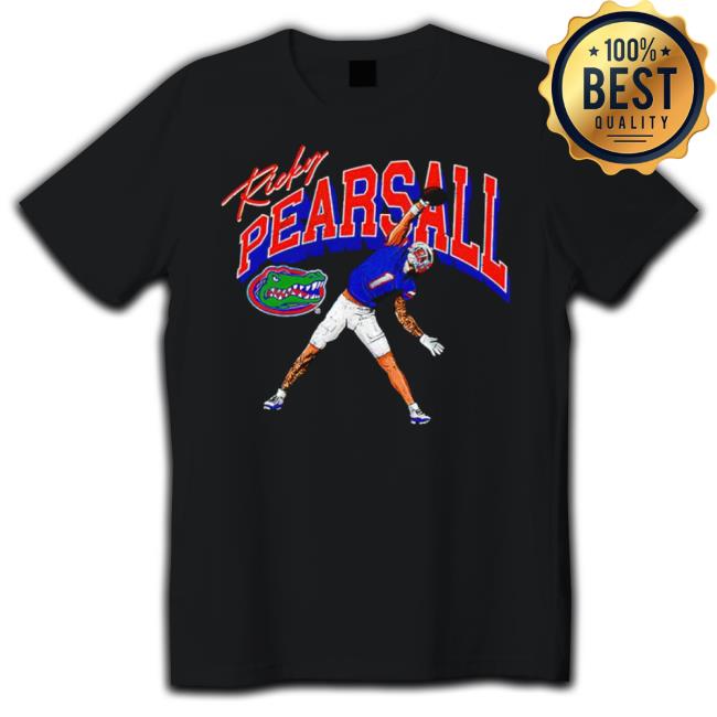 Trending Ricky Pearsall Florida Gators Ncaa Football Black Caricature New Shirt