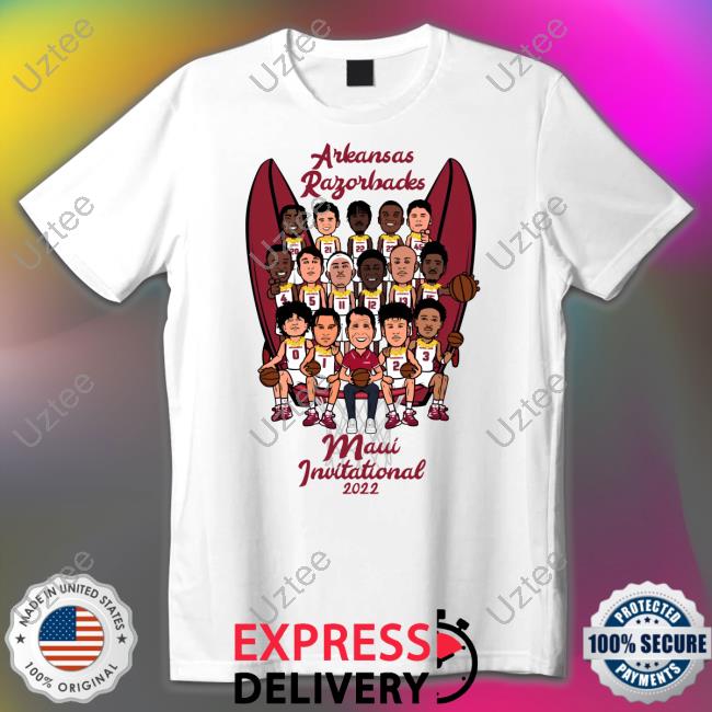 Arkansas Razorbacks Maui Invitational 2022 Tee Shirt