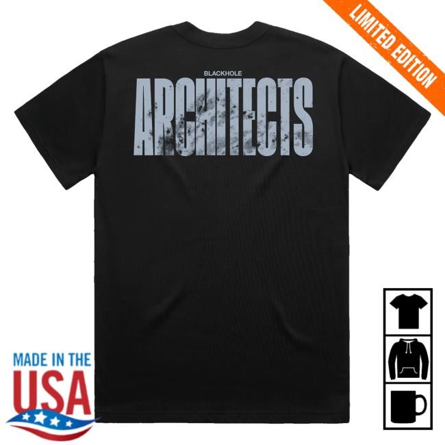 Limited Architect Official Merch Store Blackhole Nowhere To Go Black Crewneck Sweatshirt