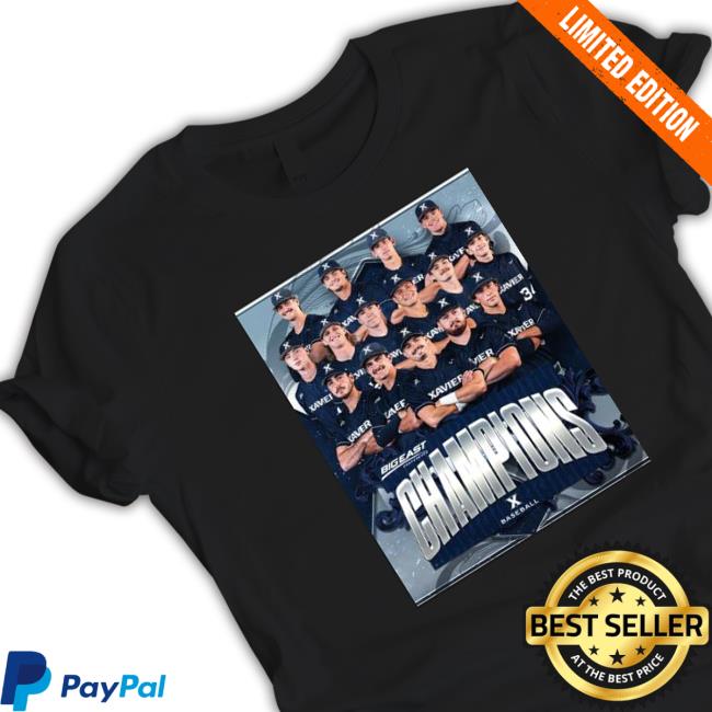 Xavier 2023 Big East Conference Baseball Champions Sweatshirt