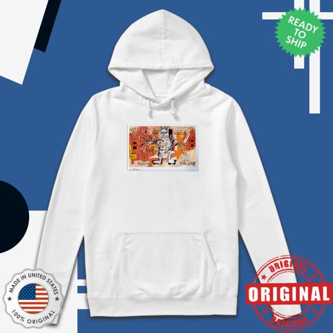 Best Jean Michel Basquiat King With Sword Poster Hoodie