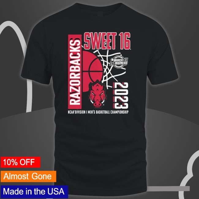 Original Arkansas Razorbacks Sweet 16 Ncaa Division I Men’S Basketball Championship 2023 shirt