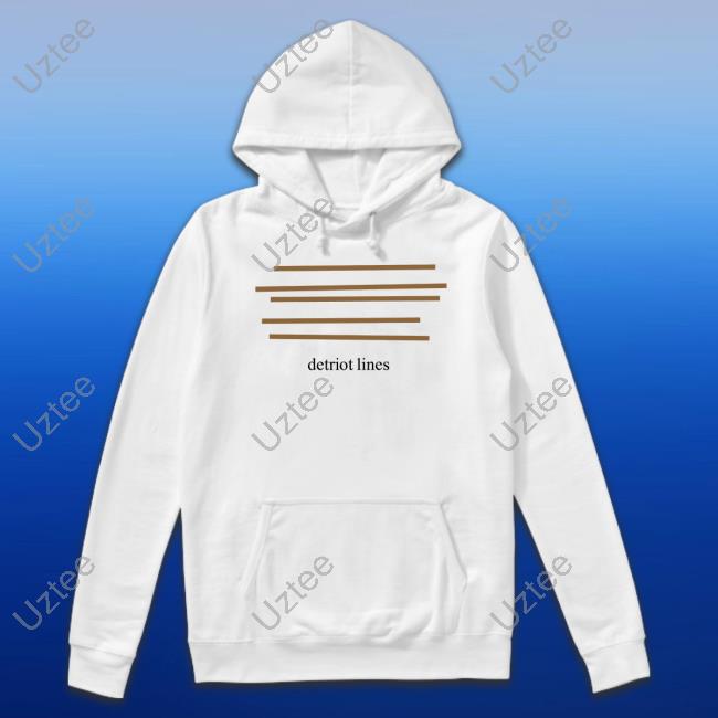 Detroit Lines Hoodie Sweatshirt