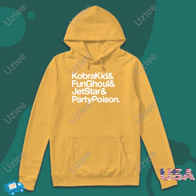 Kobrakid Funghoul Jetstar Partypoison Tee Shirt