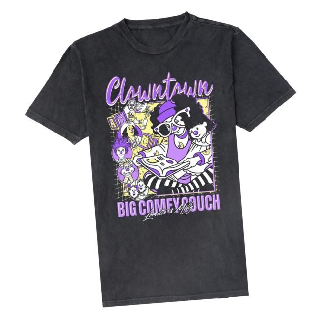 Big Comfy Couch Clowntown Vintage Long Sleeve Shirt