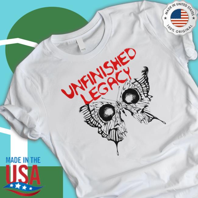 Unfinished Legacy Merch Death Stare, Atlantic Green T-Shirt