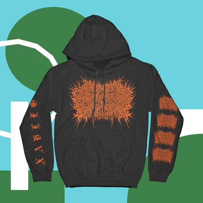 Rising Merch Store Xavleg Orange Logo Tee