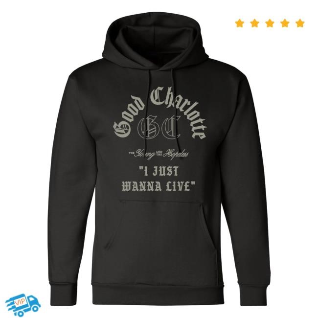 Official Good Charlotte I Just Wanna Live Sweatshirt