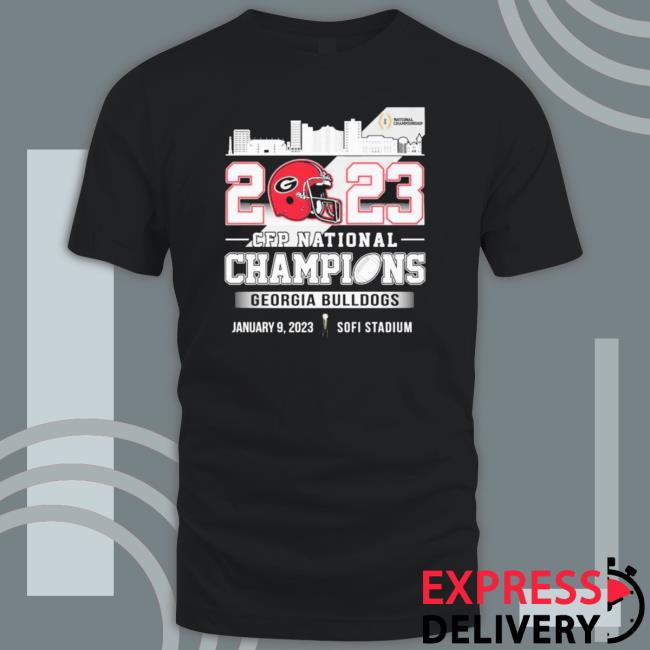 2023 Cfp National Champions Georgia Bulldogs Skyline Classic shirt
