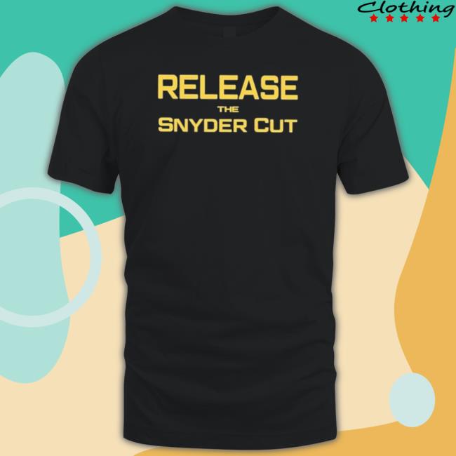 Official Release The Snyder Cut T-Shirt