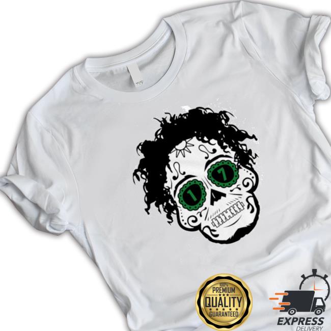 Garrett Wilson New York Jets Sugar Skull 2022 T-Shirt