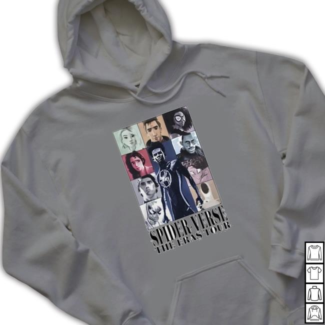 Justinamandon Spider Verse The Eras Tour Long Sleeve T Shirt
