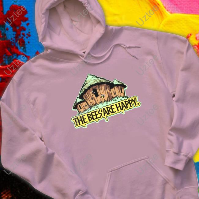 Valheim Store The Bees Are Happy Hooded Sweatshirt Valheim The Bees Are Happy Tee Shirt