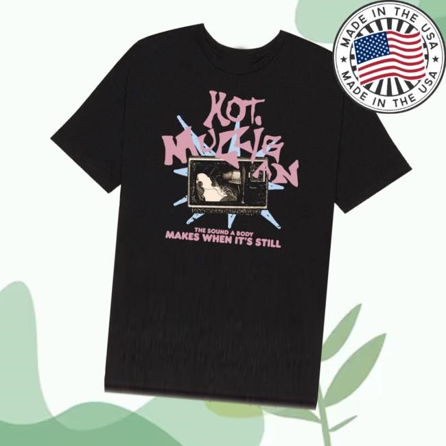Wax Bodega Merch Hot Mulligan The Sound A Body Makes It's Still Hoodie