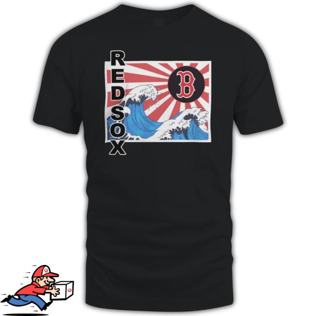 Boston Baseball Tonal Wave shirt
