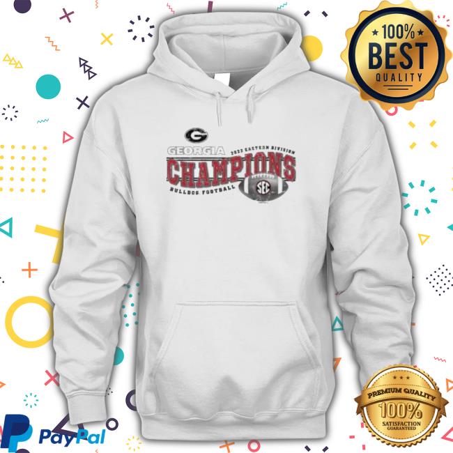 Men’S Georgia Bulldogs Football 2022 Sec World Eastern Division Champions Crewneck Sweatshirt