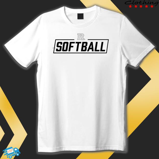 Rutgers Scarlet Knights Softball Bar shirt