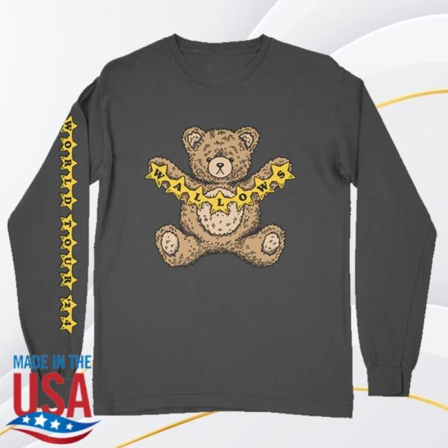 Wallows Merch Teddy Bear Tour Longsleeve Tee