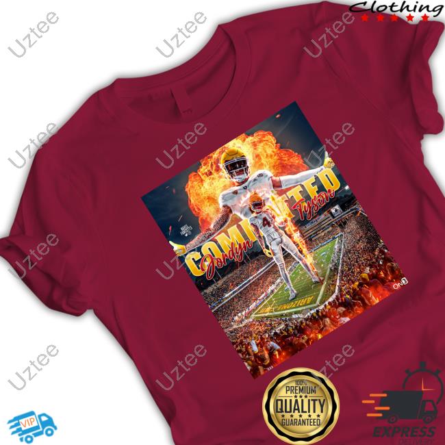 Hayes Fawcett Jordyn Tyson Has Committed To Arizona State Shirt