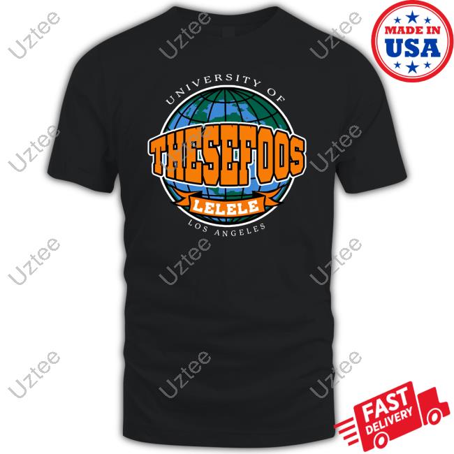 These Foos Merch These Foos University Orange Tee Shirt
