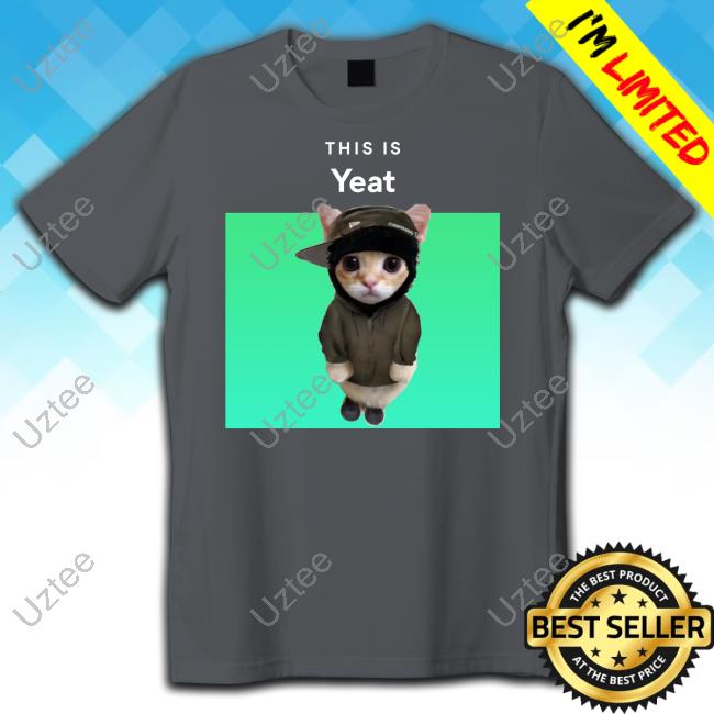 This Is Yeat Cat Long Sleeve Tee Shirt Memeabletees
