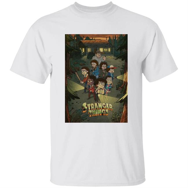 Stranger Things Brasil Stranger Things X Gravity Falls Shirt