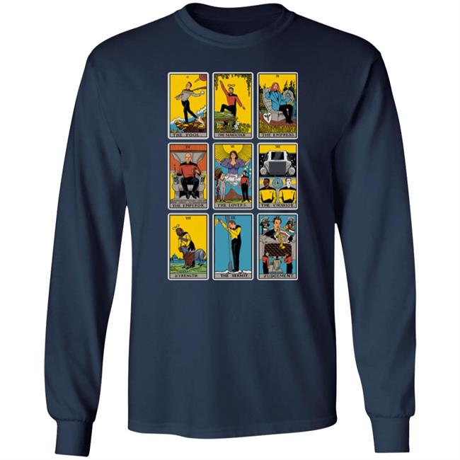 Jim The Next Generation Tarot Spread Shirt Jimllpaintit Jimllpaintit The Next Generation Tarot Spread Shirt Jim